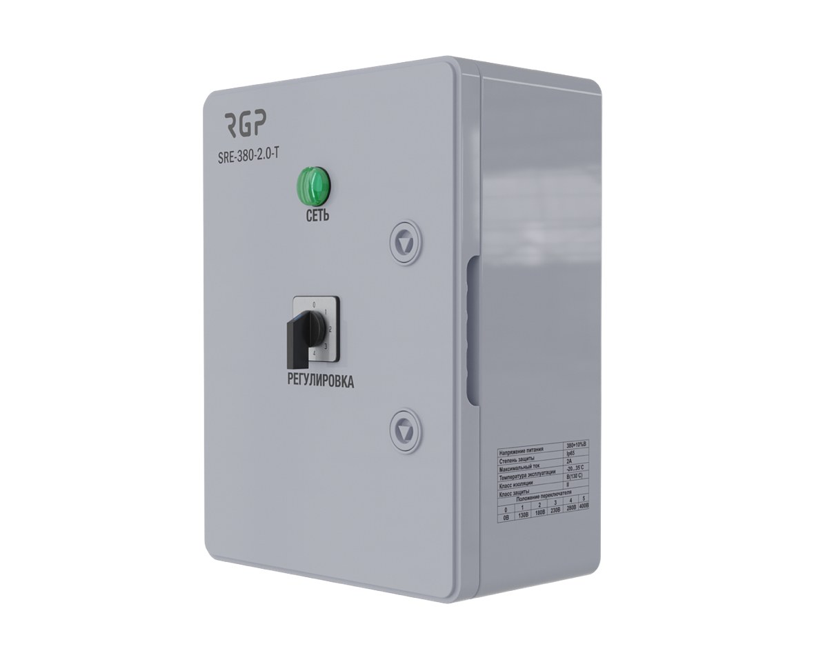 Регулятор 5-ступенчатый с термоконтактом RGP SRE-380-1.5-T