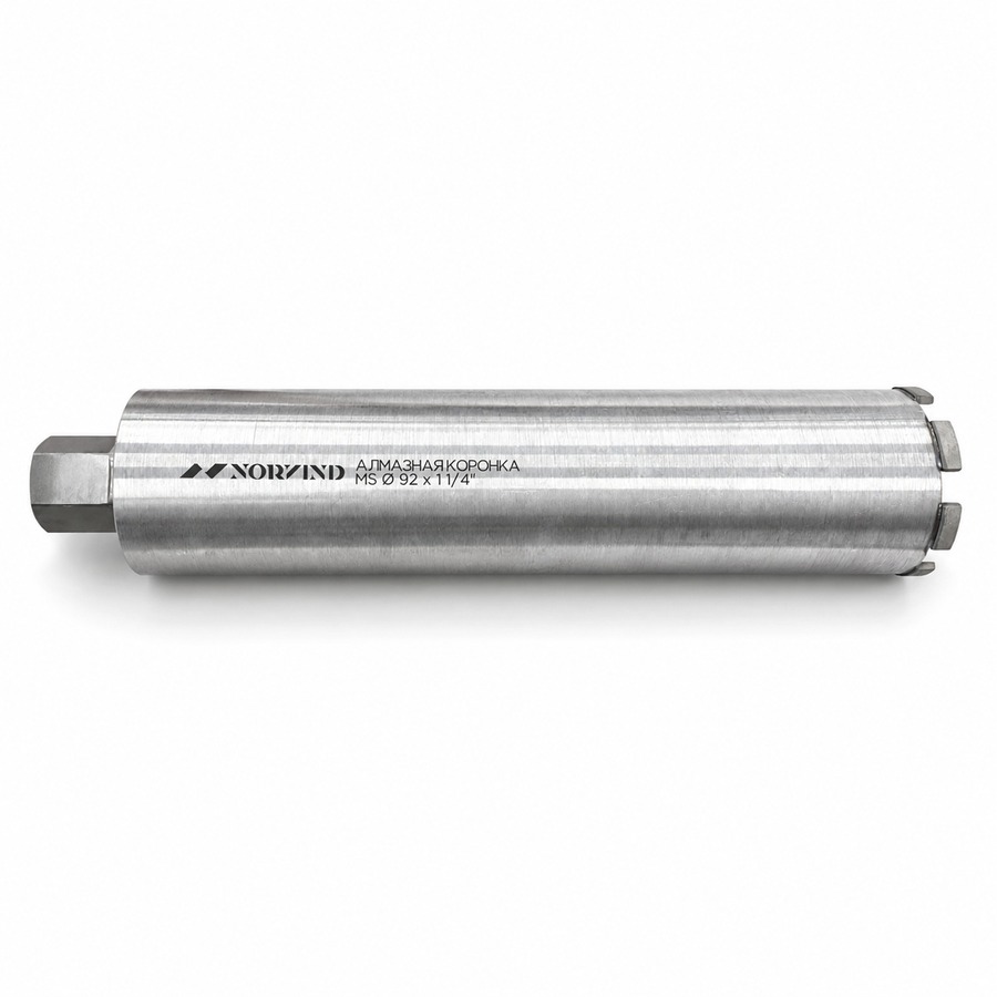 Алмазная коронка Norvind MS Ø 92 мм L = 400 1¼» с микроударом