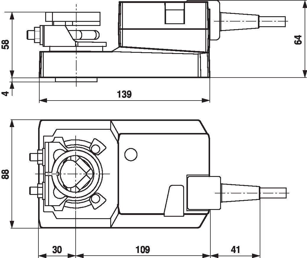 Электропривод Belimo SM230A (20 Н·м)