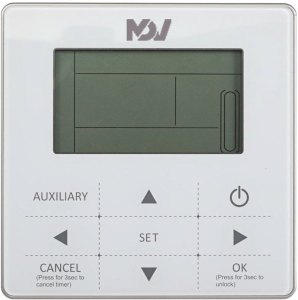 Напольно-потолочный двухтрубный фанкойл MDV MDKH2-V250-R4