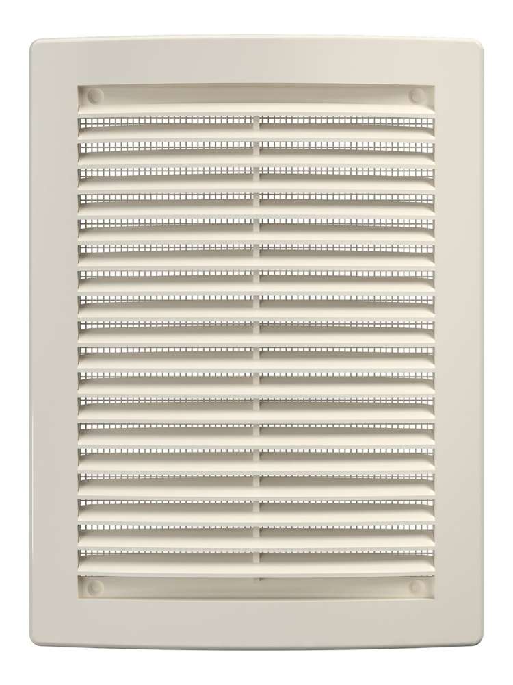 Решетка вентиляционная РЦ сетка 150х200 пластик Ivory ERA