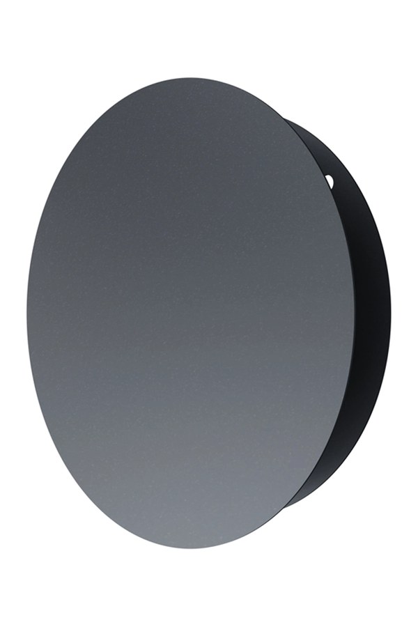 Решетка вентиляционная RVM сетка разъемная на магнитах D140 окрашенная сталь серый ERA