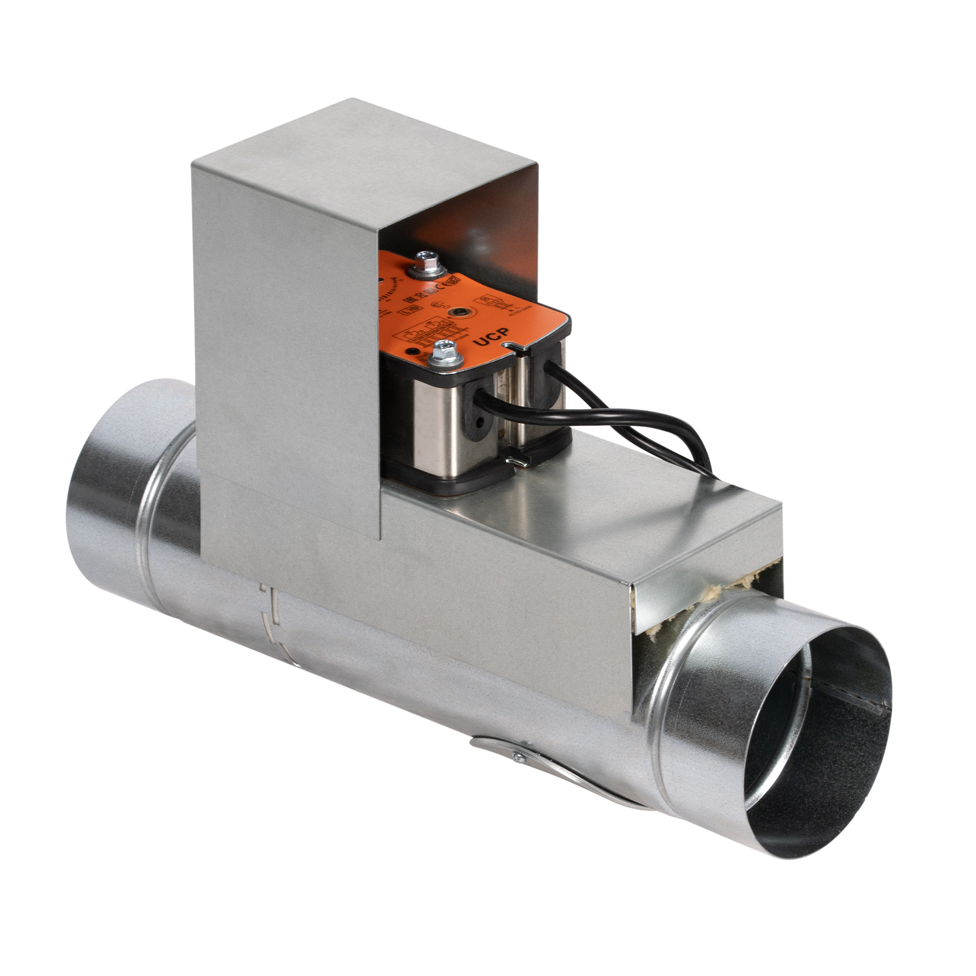 Клапан противопожарный SHUFT SHFDO-60-O-d560-MB24-0-0-0-0