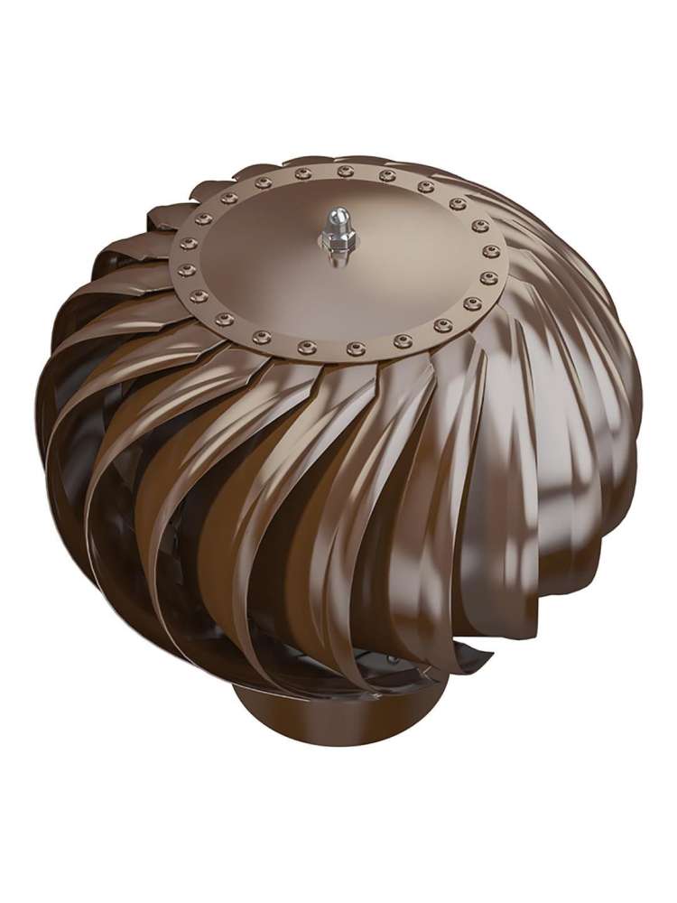 Турбодефлектор ТД фланец D125 окрашенная сталь RAL 8017 ERA STREETLINE