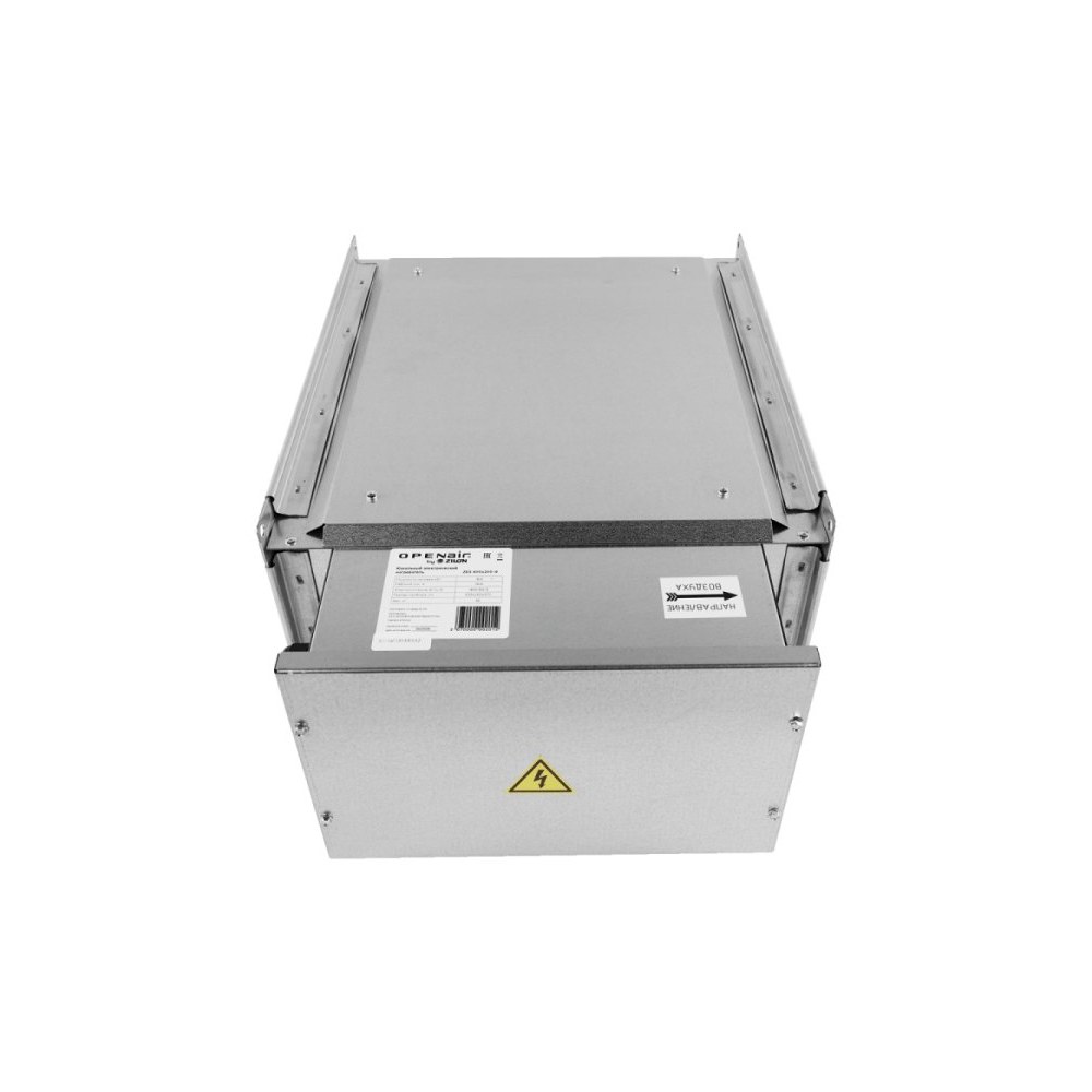 Электрический нагреватель для прямоугольных каналов ZILON ZES 700x400-90
