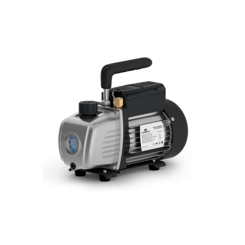 Насос вакуумный LAMPRECHT LT-VP120-R410 (1-ступ., 60л/мин, 60 microns, 1/4 SAE) Насос вакуумный LAMPRECHT LT-VP120-R410 (1-ступ., 60л/мин, 60 microns, 1/4 SAE)