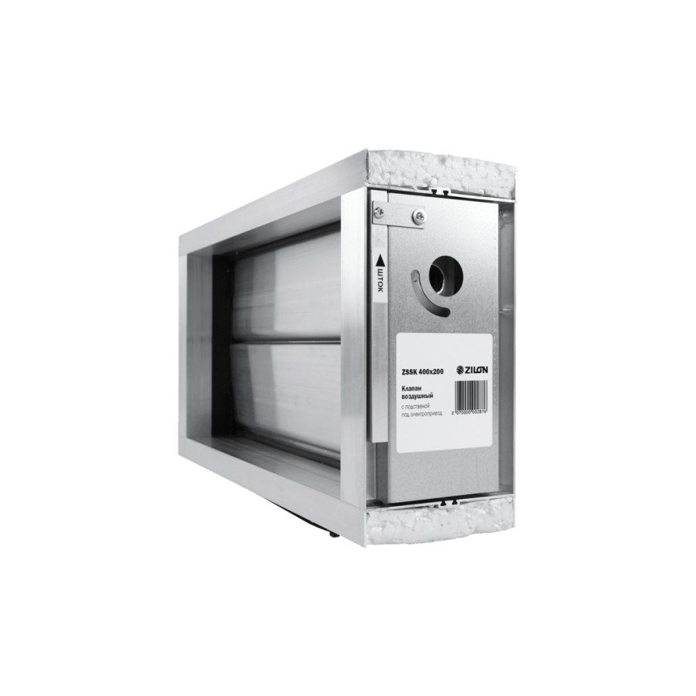 Воздушный клапан ZILON ZSSK 400x200 Воздушный клапан ZILON ZSSK 400x200