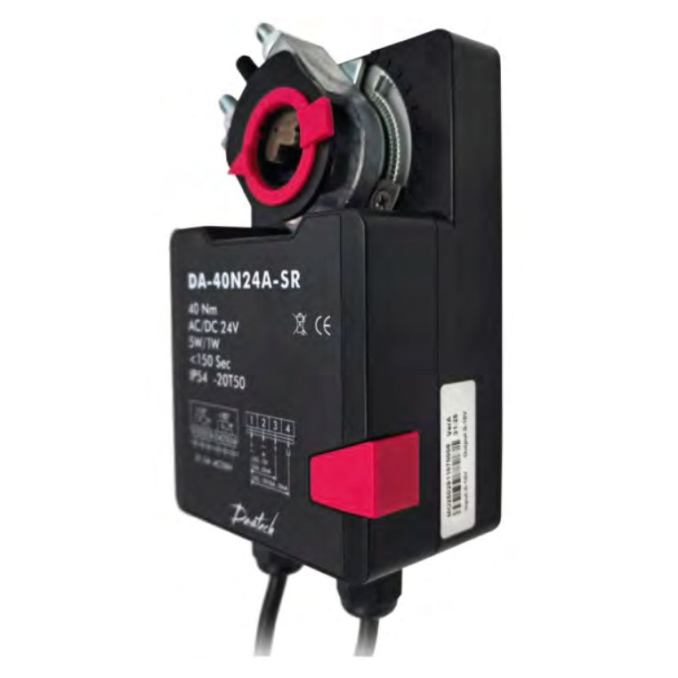 Электропривод Dastech DA-40N24A-SR 40 Н·м, 24 В, 0–10 В Электропривод Dastech DA-40N24A-SR 40 Н·м, 24 В, 0–10 В