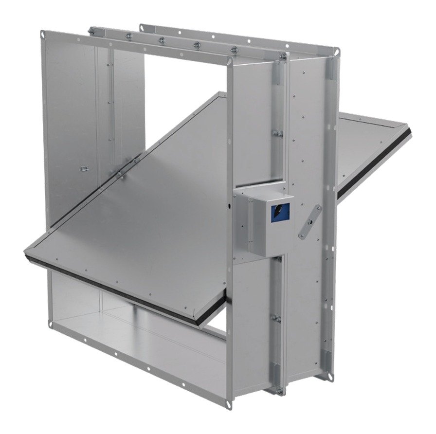 Клапан противопожарный ОЗ-180 1000×250 Клапан противопожарный ОЗ-180 1000×250