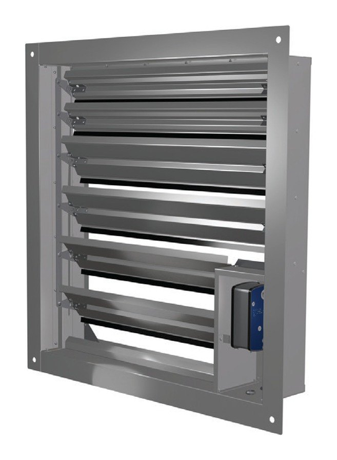 Клапан дымоудаления ДМУ-МС 400×650 многостворчатый Клапан дымоудаления ДМУ-МС 400×650 многостворчатый