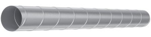 Воздуховод DG D160 L1,25м оцинкованная сталь ERA PRO
