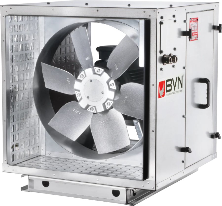 Шумоизолированный канальный осевой вентилятор дымоудаления ARMO-C 630