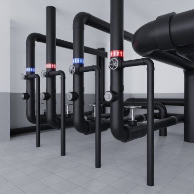 Трубка теплоизоляционная РУ-ФЛЕКС СТ 9×6 мм, 2 м