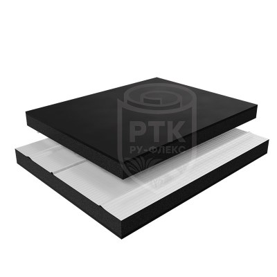 Пластина шумоизоляционная РУ-ФОНИК СТ-СК Р 12×1000 мм, 2 м