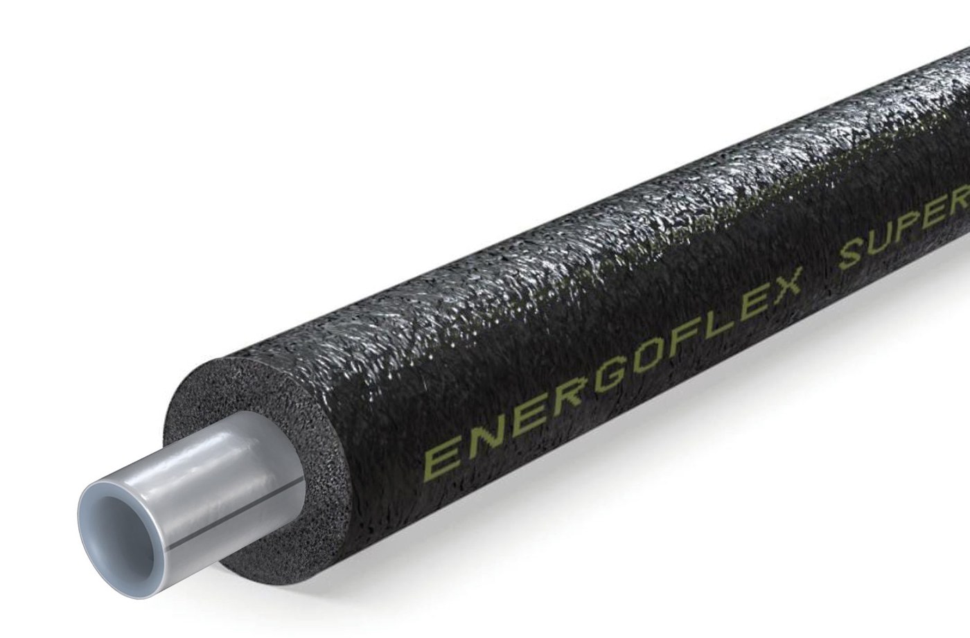 Трубка теплоизоляционная Energoflex Super Protect Black 20×6 мм, 2 м, чёрный